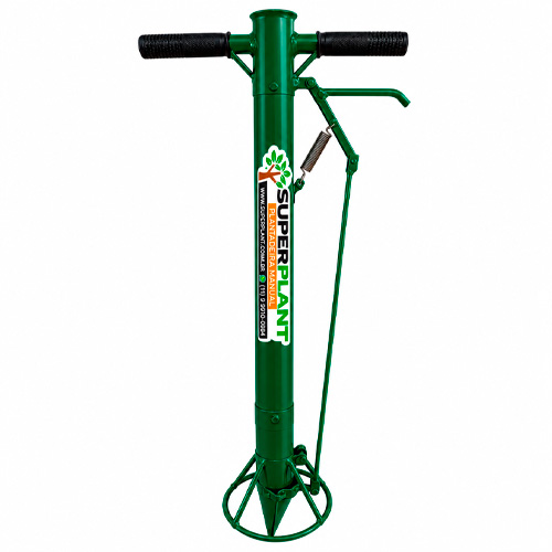 Plantadeira Manual com duas Empunhaduras - cano de 60 mm - com Limitador de Profundidade