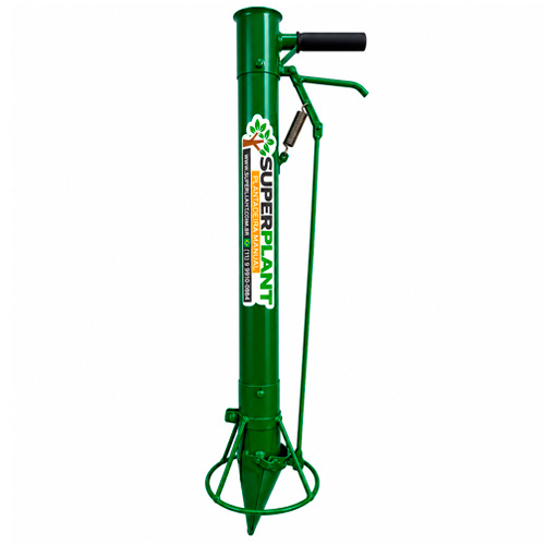 Plantadeira Manual com uma Empunhadura - cano de 60 mm - com Limitador de Profundidade