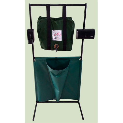 Kit Lavatório Portátil Completo em Lona para Área de Vivência no Campo